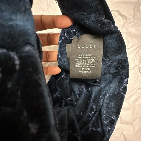 Gucci GG Velvet Headband - Picture 11 of 16